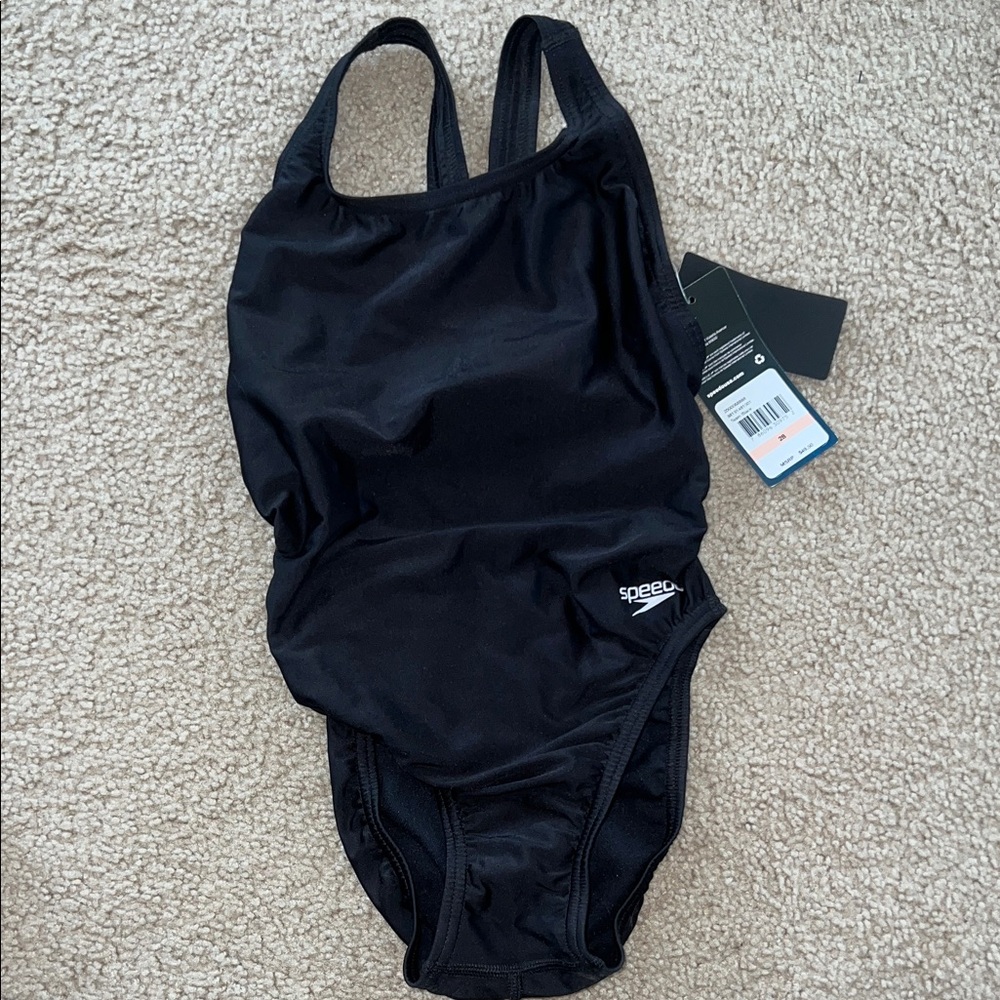 Speedo Sleek Black Swimwear